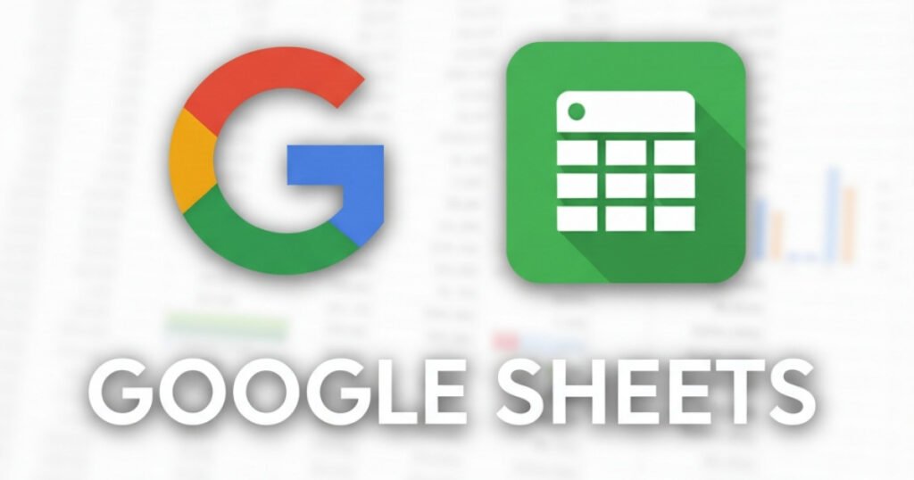 Google Sheets का लोगो और आइकन
